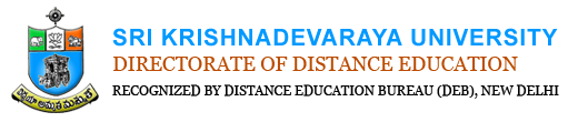 Sri Krishnadevaraya University Distance Education
